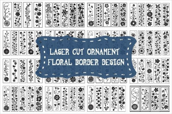 Download Laser Cut Ornamental Floral Border Ideas - Border Collection