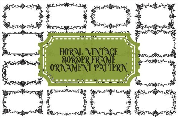 Download Elegant Frame with Decorative Border - Border Collection