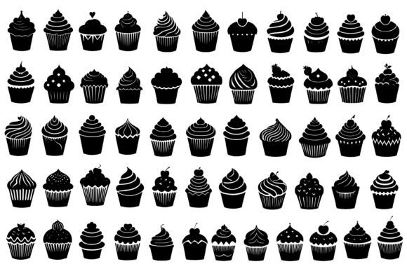Download Cupcake Silhouette - Premium Resources