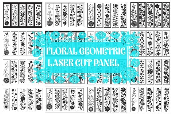 Download Creative Laser Cut Floral Border Design - Border Collection