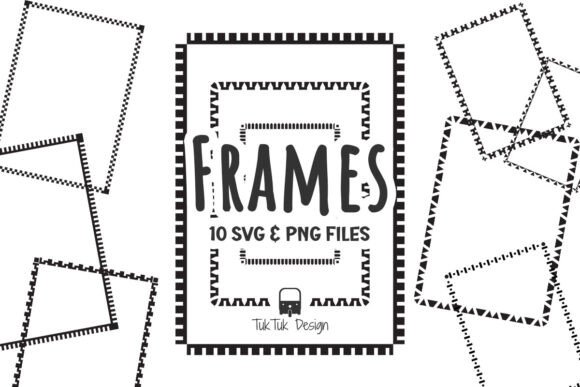 Download Rectangular Border Frame SVG PNG - Border Collection