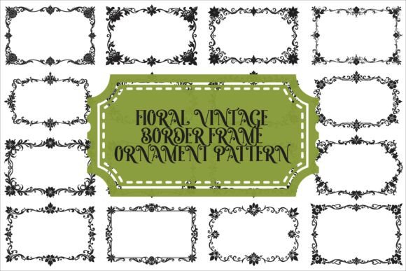 Download Elegant Frame with Decorative Border - Border Collection