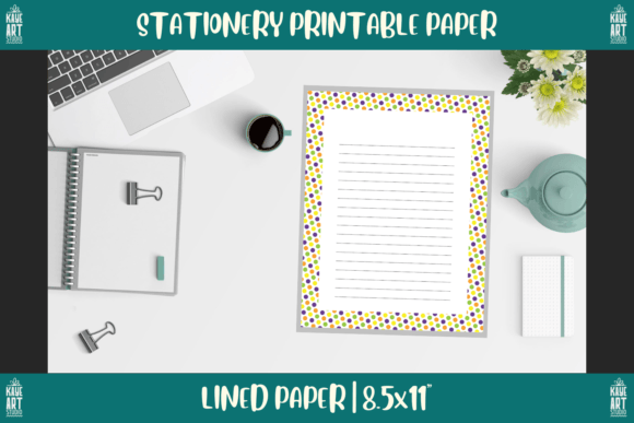 Download Bordered Stationery Printable Paper 217 - Border Collection