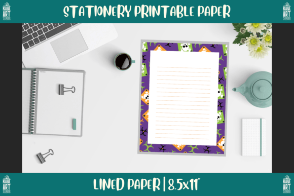 Download Bordered Stationery Printable Paper 221 - Border Collection
