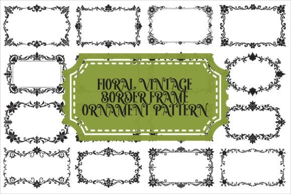 Download Elegant Frame with Decorative Border - Border Collection