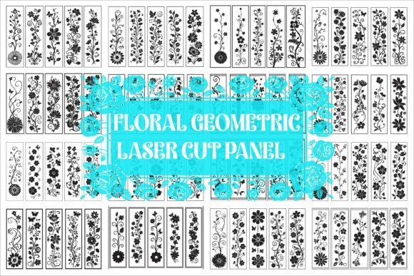 Download Creative Laser Cut Floral Border Design - Border Collection