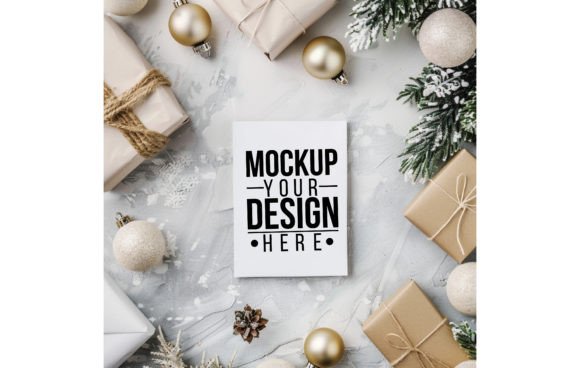 Download Christmas Greeting Card Mockup 17 - Christmas greeting Collection