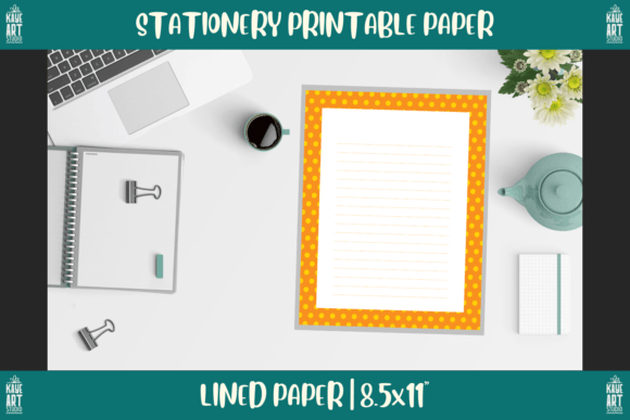 Download Bordered Stationery Printable Paper 224 - Border Collection