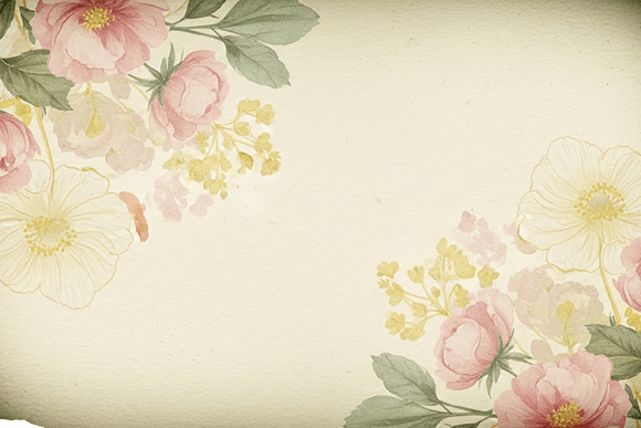 Download Floral Watercolor Corner Border Design - Border Collection