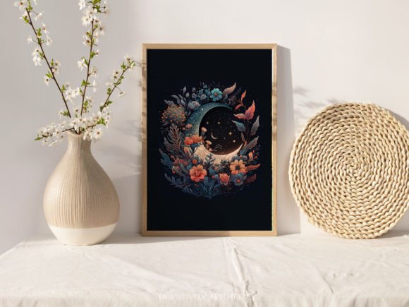 Download Boho Moon Printable Wall Art - Wall Collection
