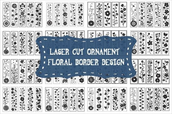 Download Laser Cut Ornamental Floral Border Ideas - Border Collection