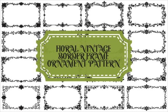 Download Elegant Frame with Decorative Border - Border Collection