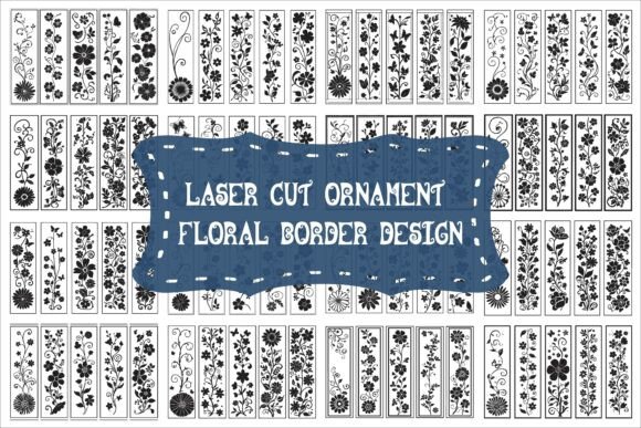 Download Laser Cut Ornamental Floral Border Ideas - Border Collection