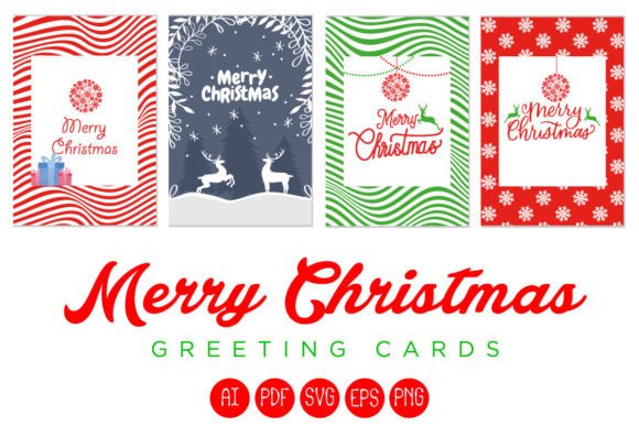Download Merry Christmas Greeting Cards SVG Files - Christmas greeting Collection