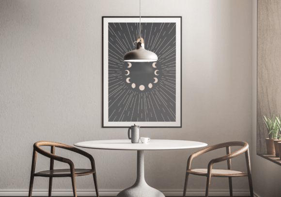 Download Celestial Sun Moon Printable Wall Art - Wall Collection